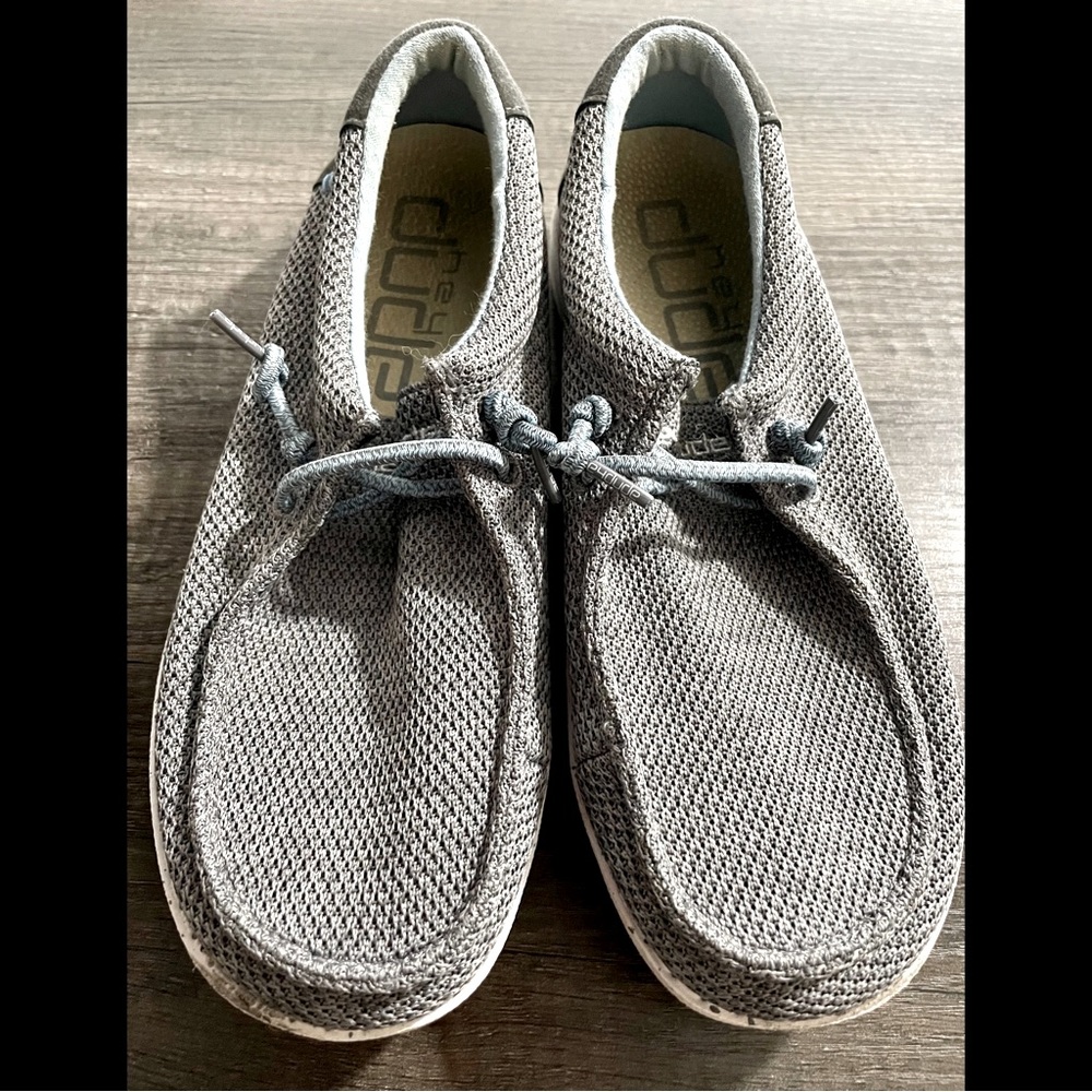 Hey Dude Wally Sox Sharkskin Youth Size 4